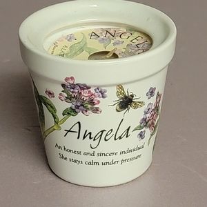 HISTORY & HERALDRY Stoneware Angela Candle